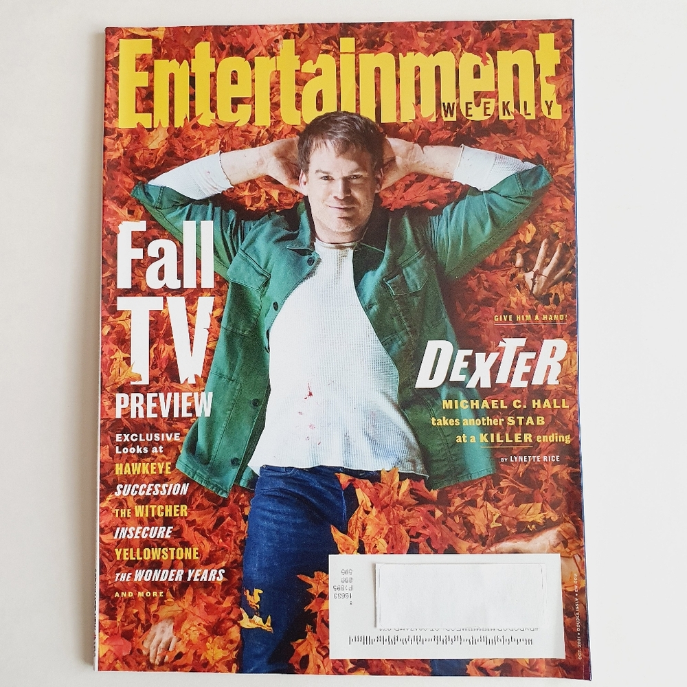 Entertainment Weekly Magazine October, 2021 - Dexter - Michael C. Hall